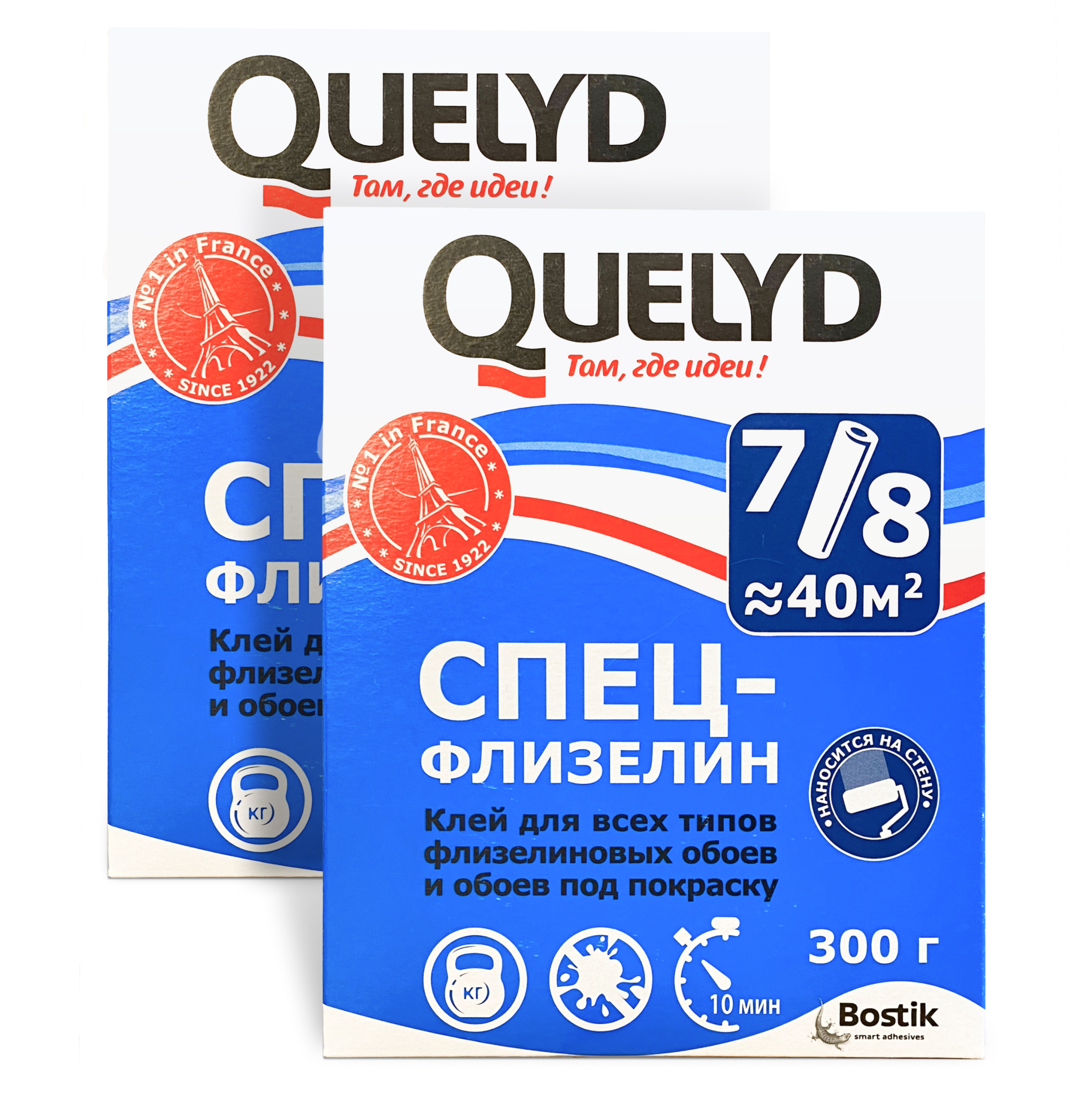 Изображение товара Обойный клей Quelyd Спец-флизелин для флизелиновых обоев 300 г