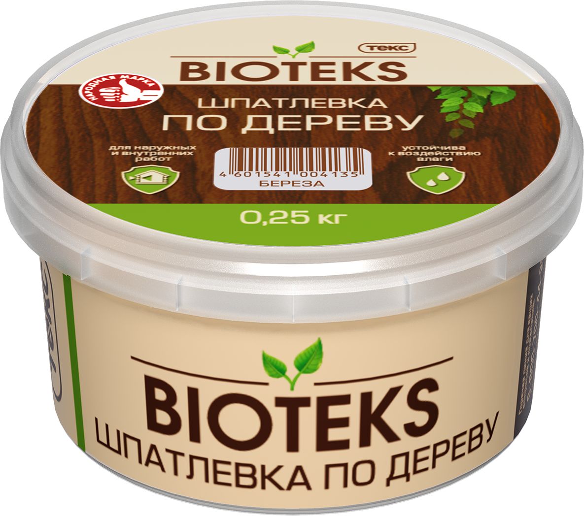Изображение товара Шпатлевка акриловая ТЕКС Профи береза 0,25 кг