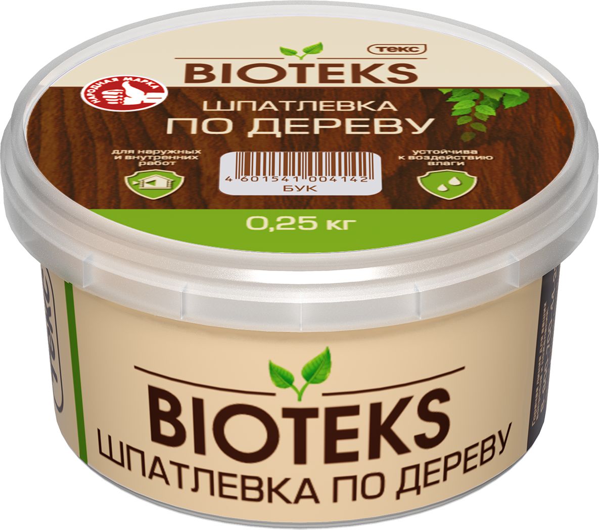 Изображение товара Шпатлевка акриловая ТЕКС Профи бук 0,25 кг