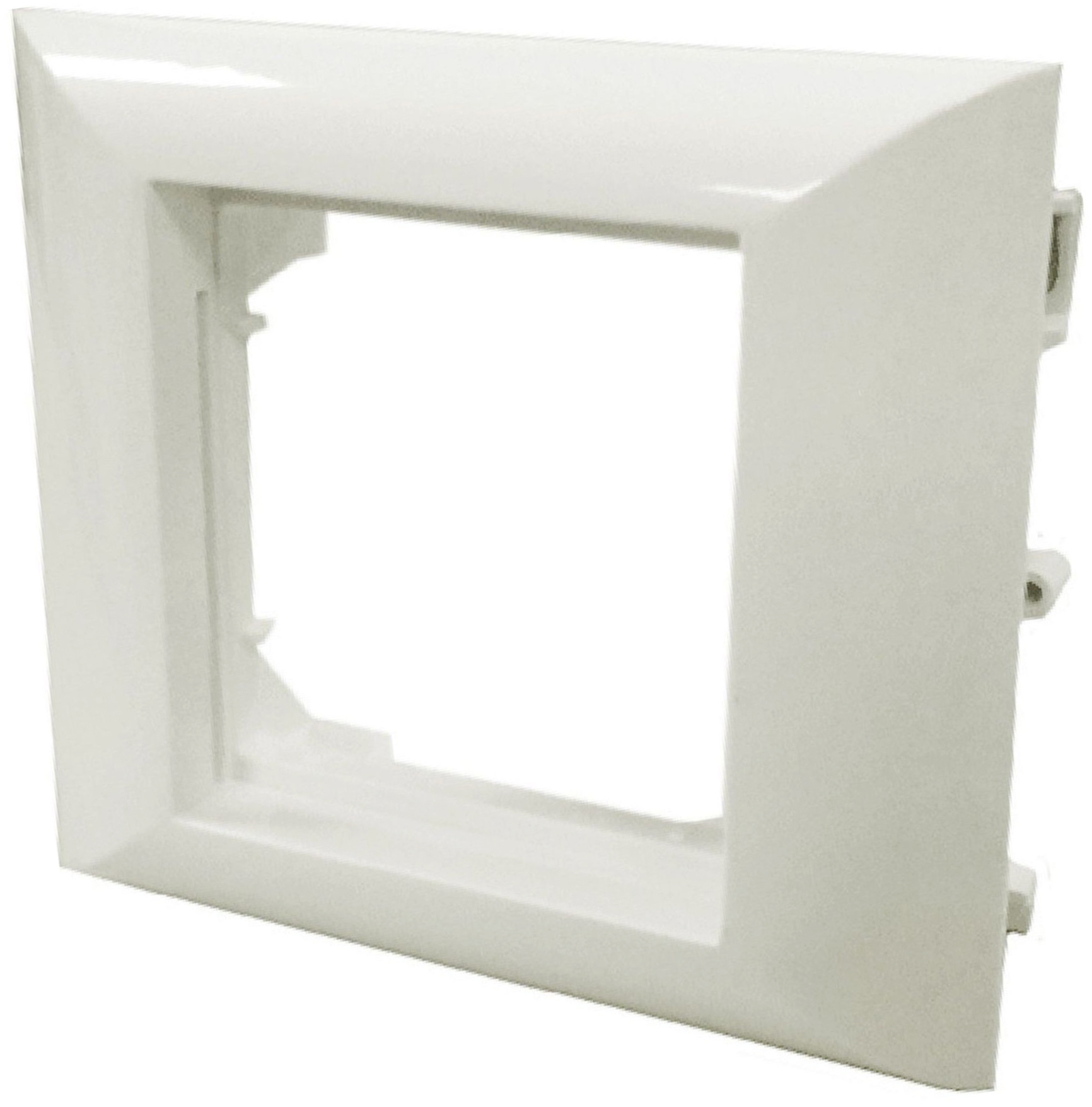 Изображение товара Рамка 1 пост Ecoplast РМ45 73909 белая для кабель-каналов