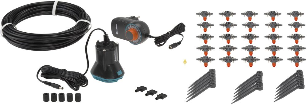 Изображение товара Система микрокапельного полива для горшечных растений Gardena автоматическая