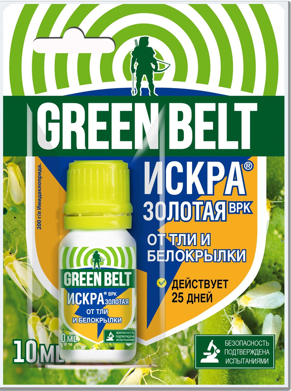 Изображение товара Средство защитное от вредителей GREEN BELT Искра Золотая 10 мл