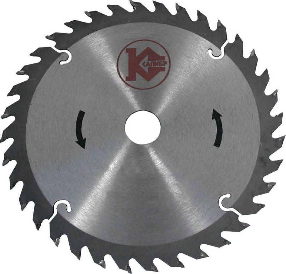 ОтрезнойдискподеревуКАЛИБР160х20мм36z