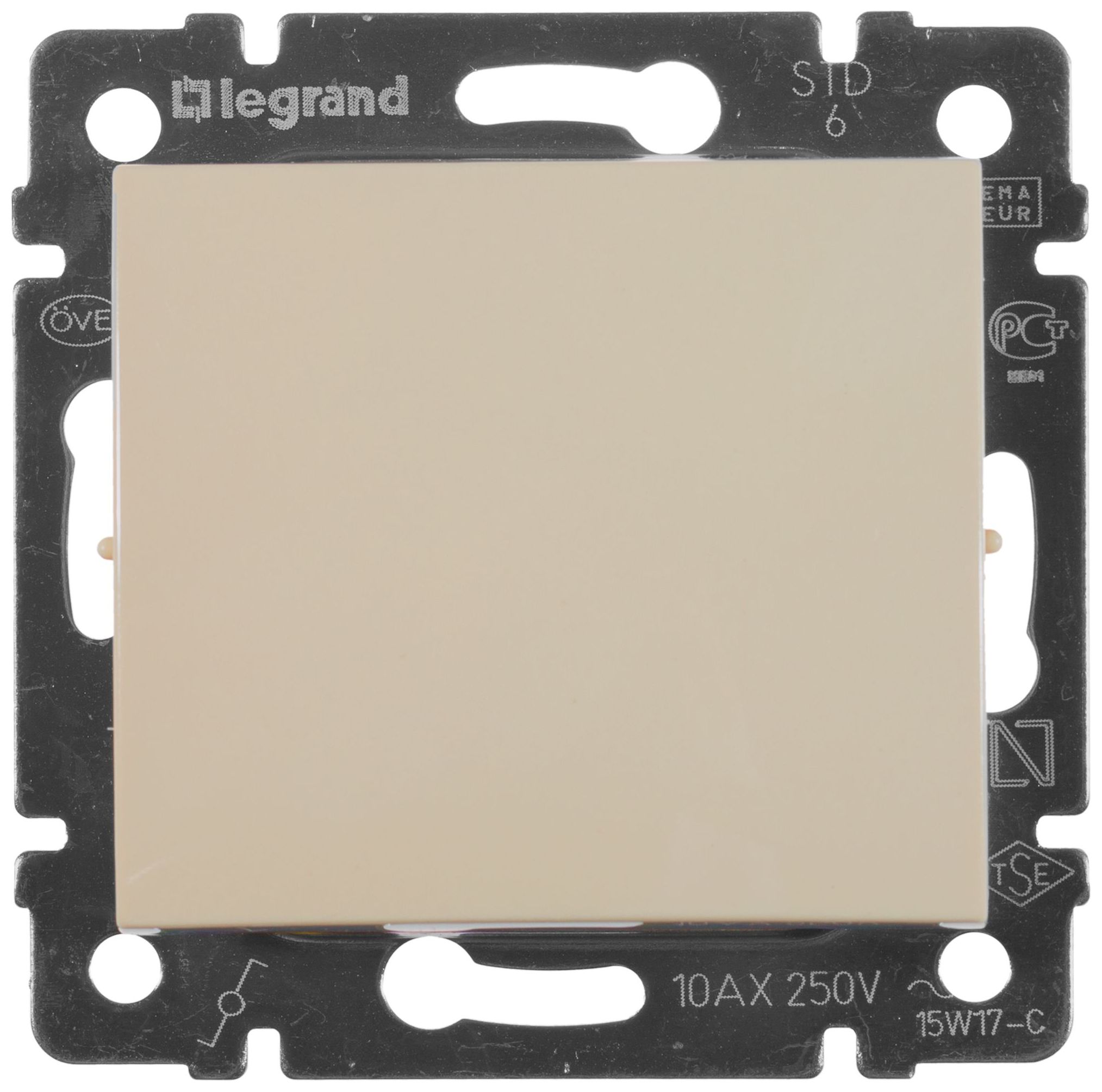 Изображение товара Выключатель 1-клавишный Legrand Valena 3205 слоновая кость