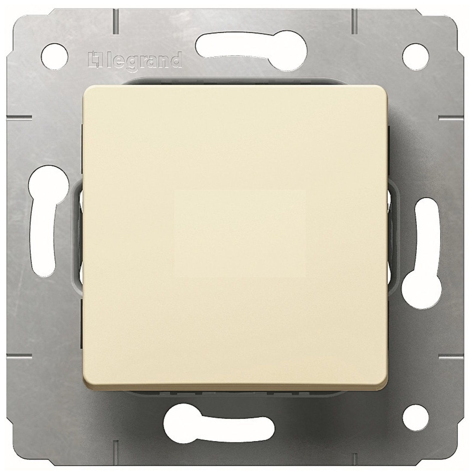 Изображение товара Переключатель 1-клавишный Legrand Cariva слоновая кость для дома и офиса