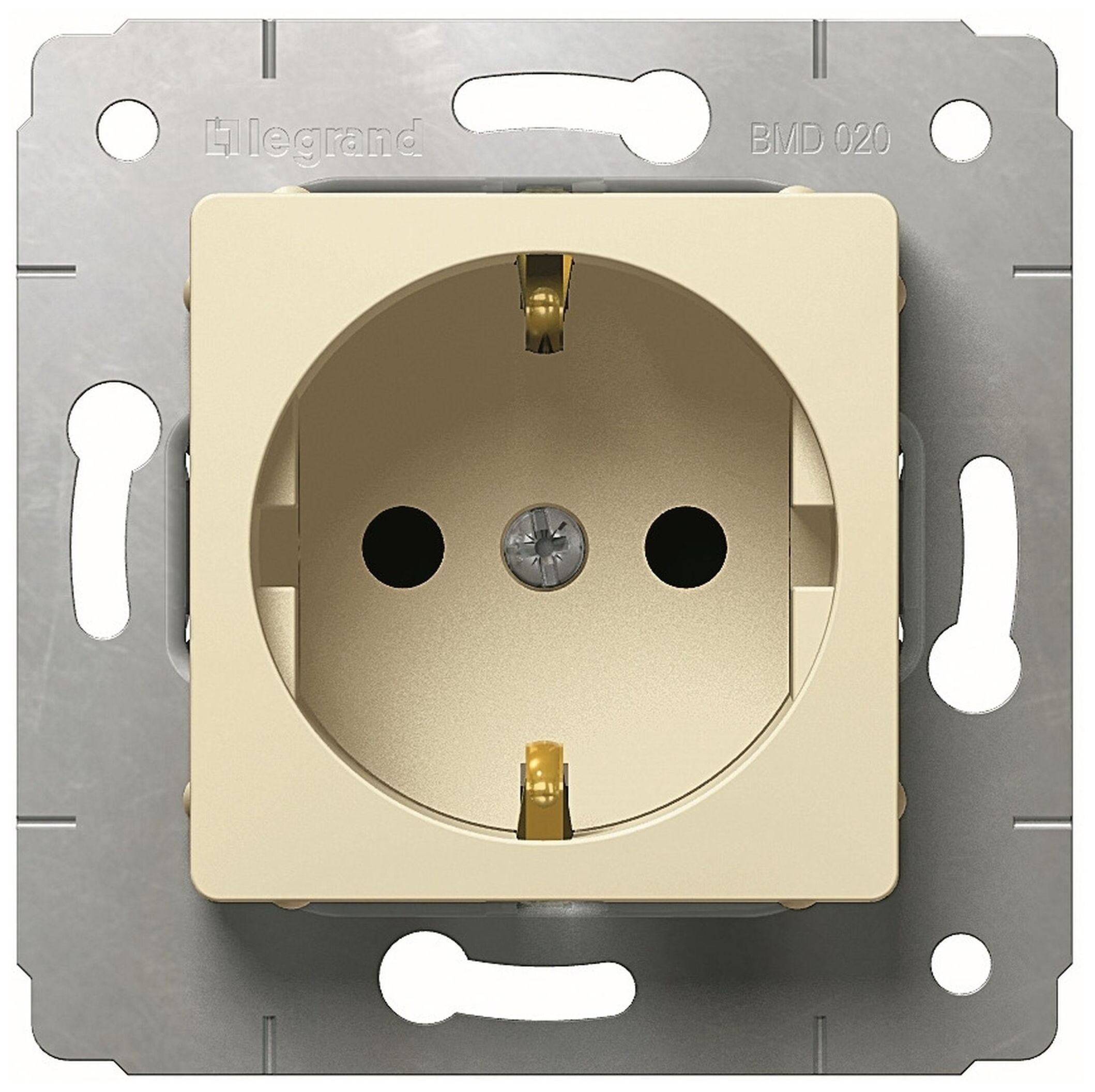 Изображение товара Розетка электрическая Legrand Cariva 695916 слоновая кость