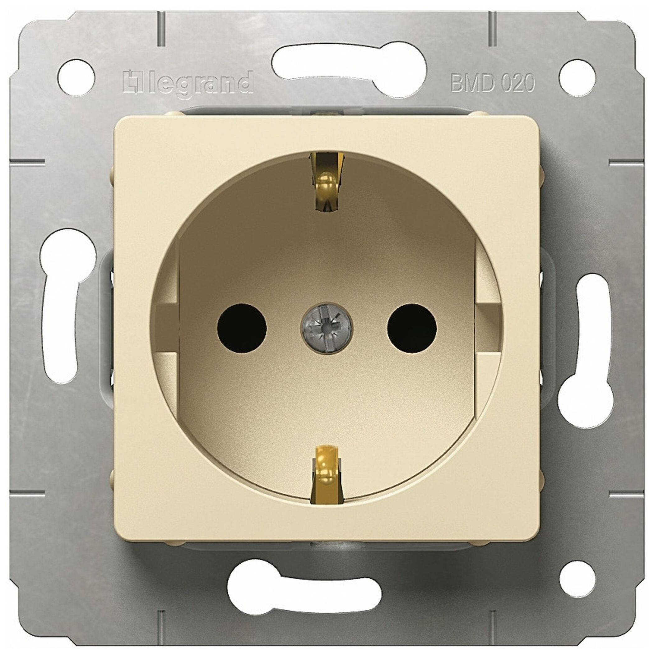 Изображение товара Розетка электрическая Legrand Cariva 695917 слоновая кость