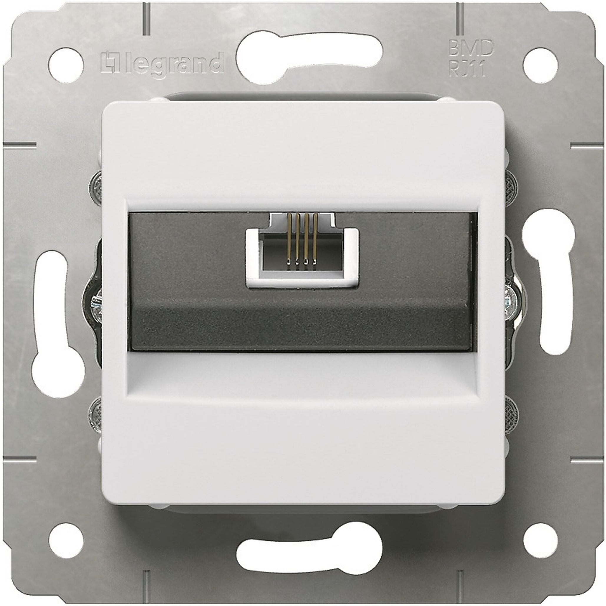 Изображение товара Розетка RJ-45 1 пост Legrand Cariva белый для сетевого подключения