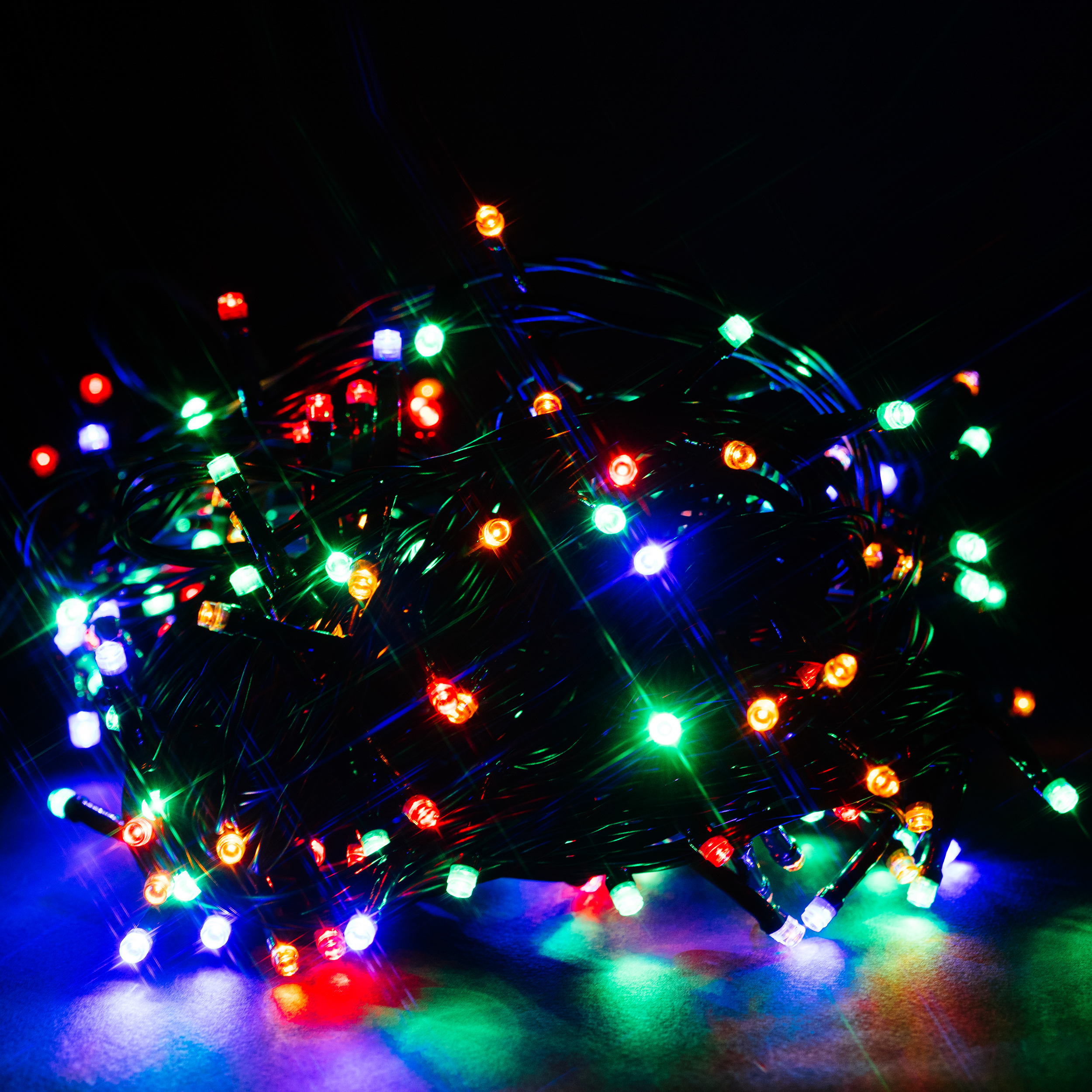 Изображение товара Гирлянда внешняя нить 200 LED многоцветная 20 м SH LIGHTS