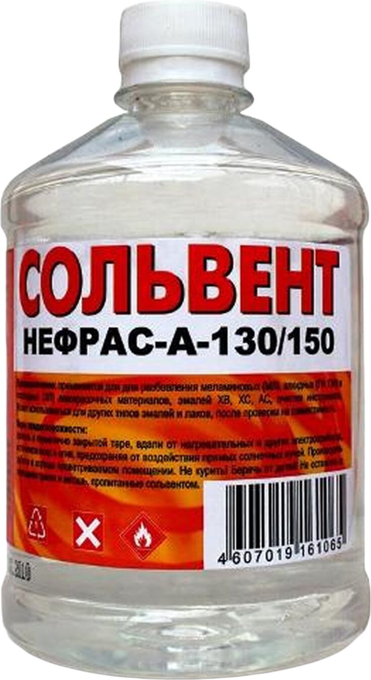 Изображение товара Сольвент Нефрас-А-130/150 ВЕРШИНА 0,5 л