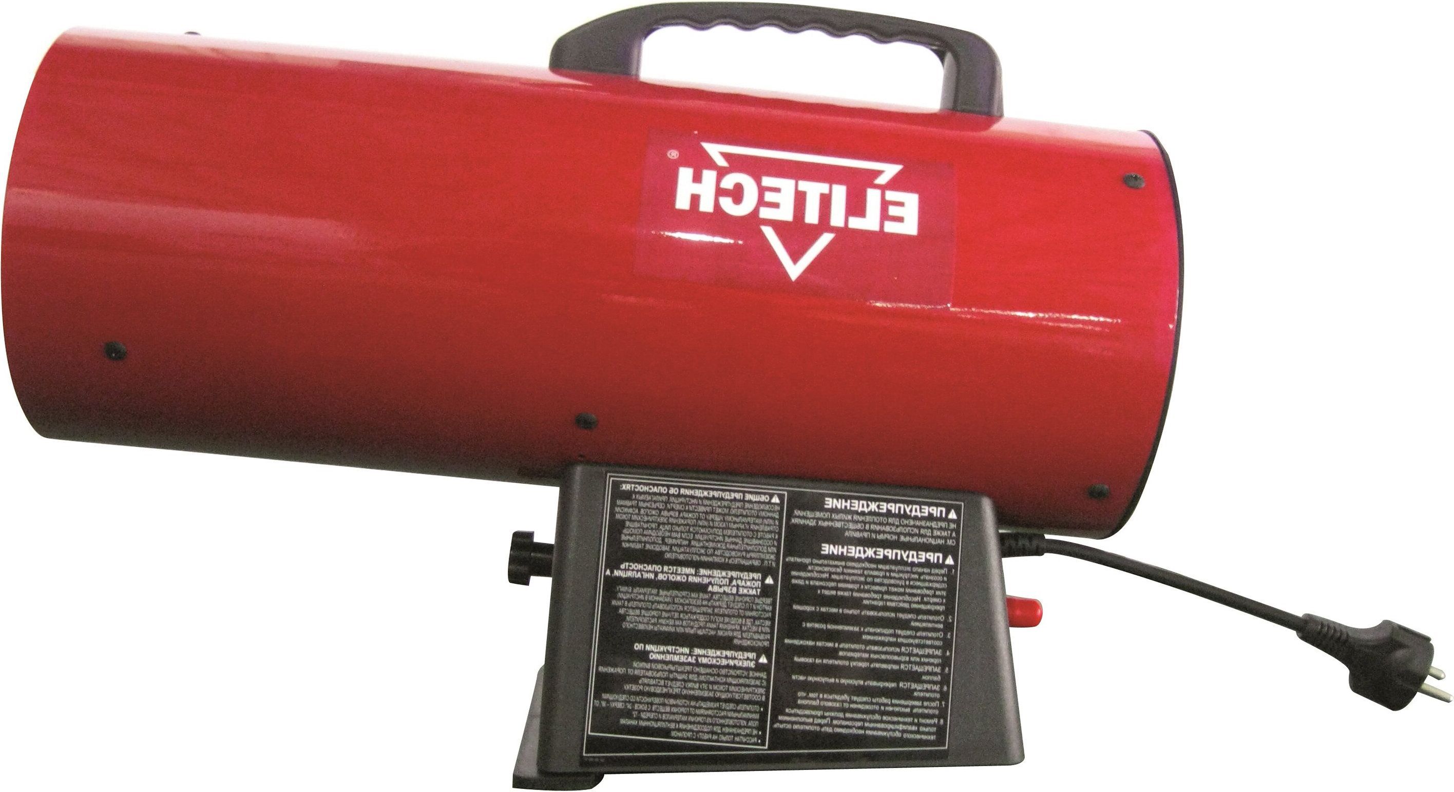 Изображение товара Газовая тепловая пушка ELITECH ТП 15Г 14 кВт для обогрева до 280 м2