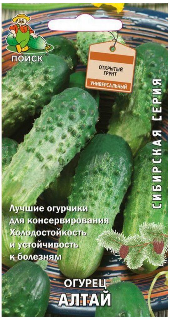 Изображение товара Семена Огурца ПОИСК Алтай 15 шт