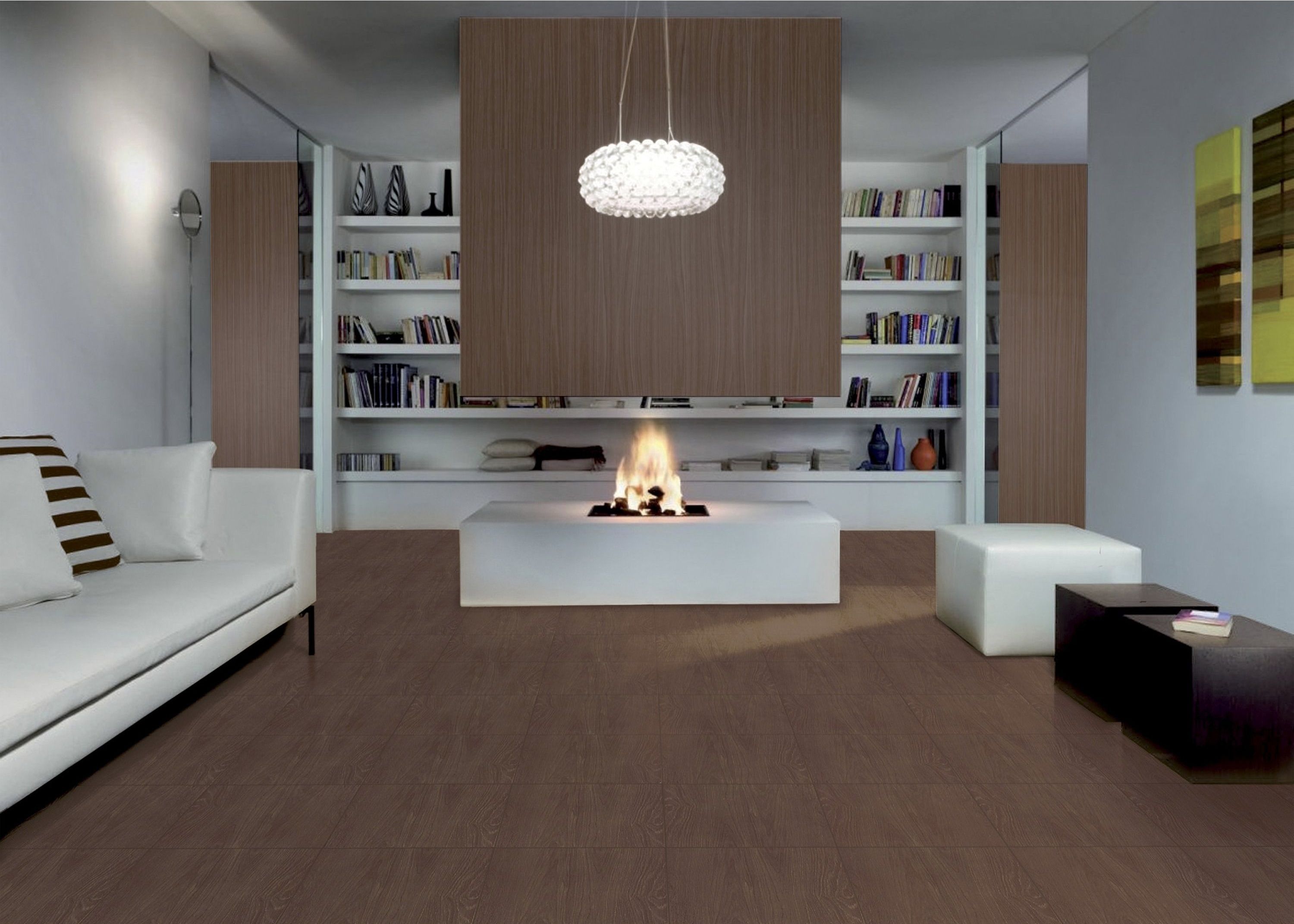 Изображение товара Плитка Напольная Axima Loft Wood Дуб 32,7X32,7 см 1,39 м² 