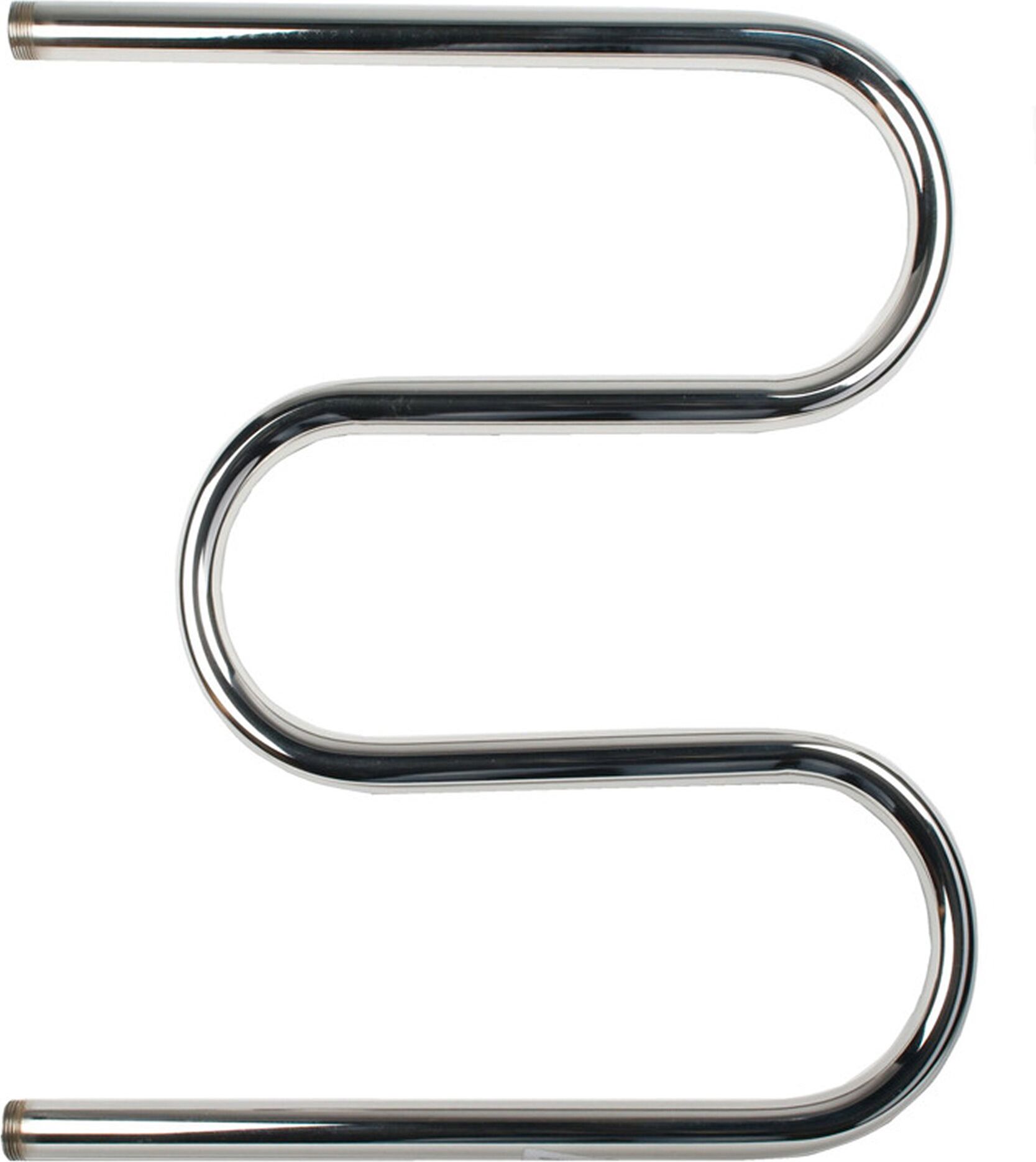 Изображение товара Водяной полотенцесушитель Арго Гнутые М 500х500 мм хром для ванной кухни