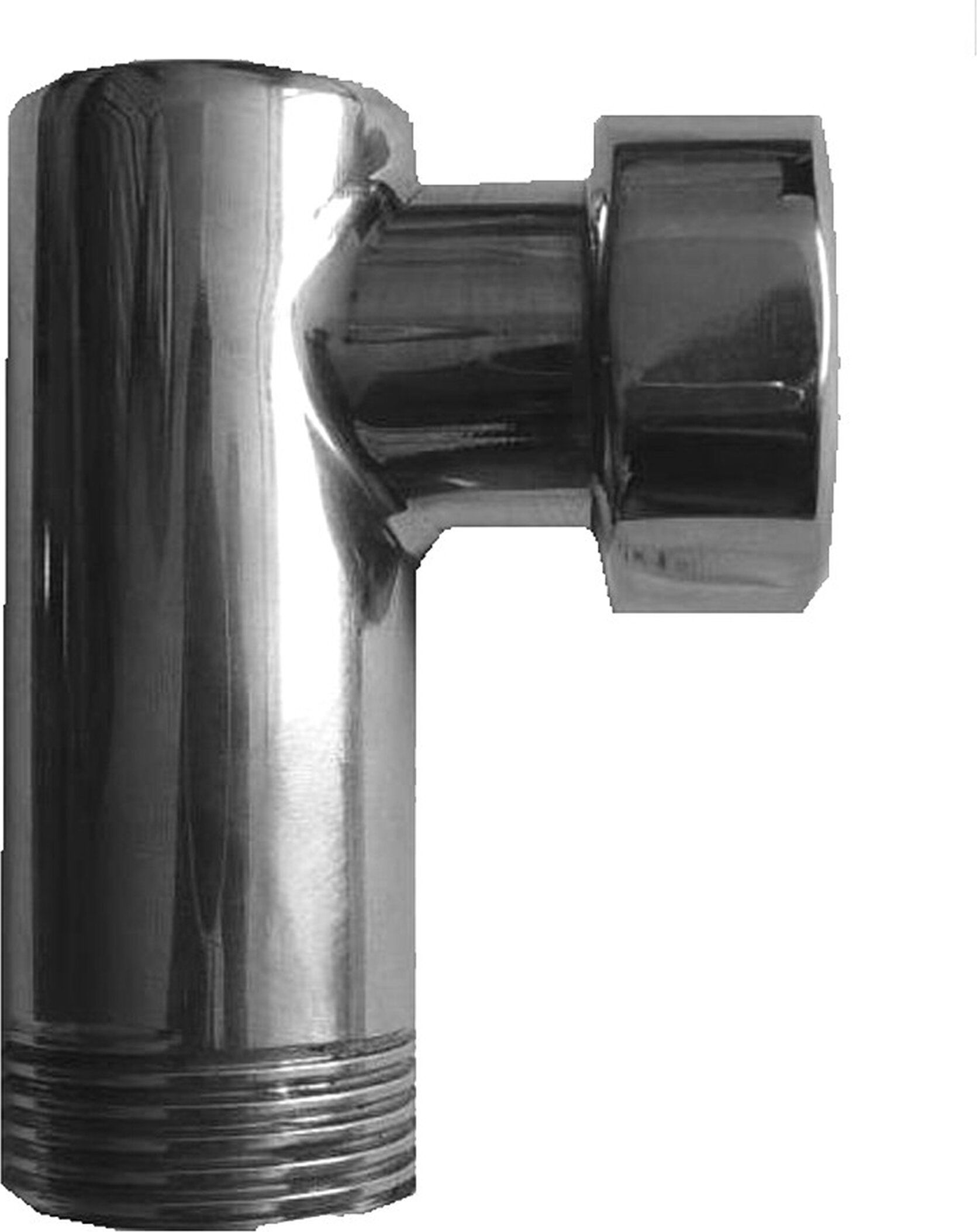 Изображение товара Угольник сталь хромированный Арго 3/4"х3/4"