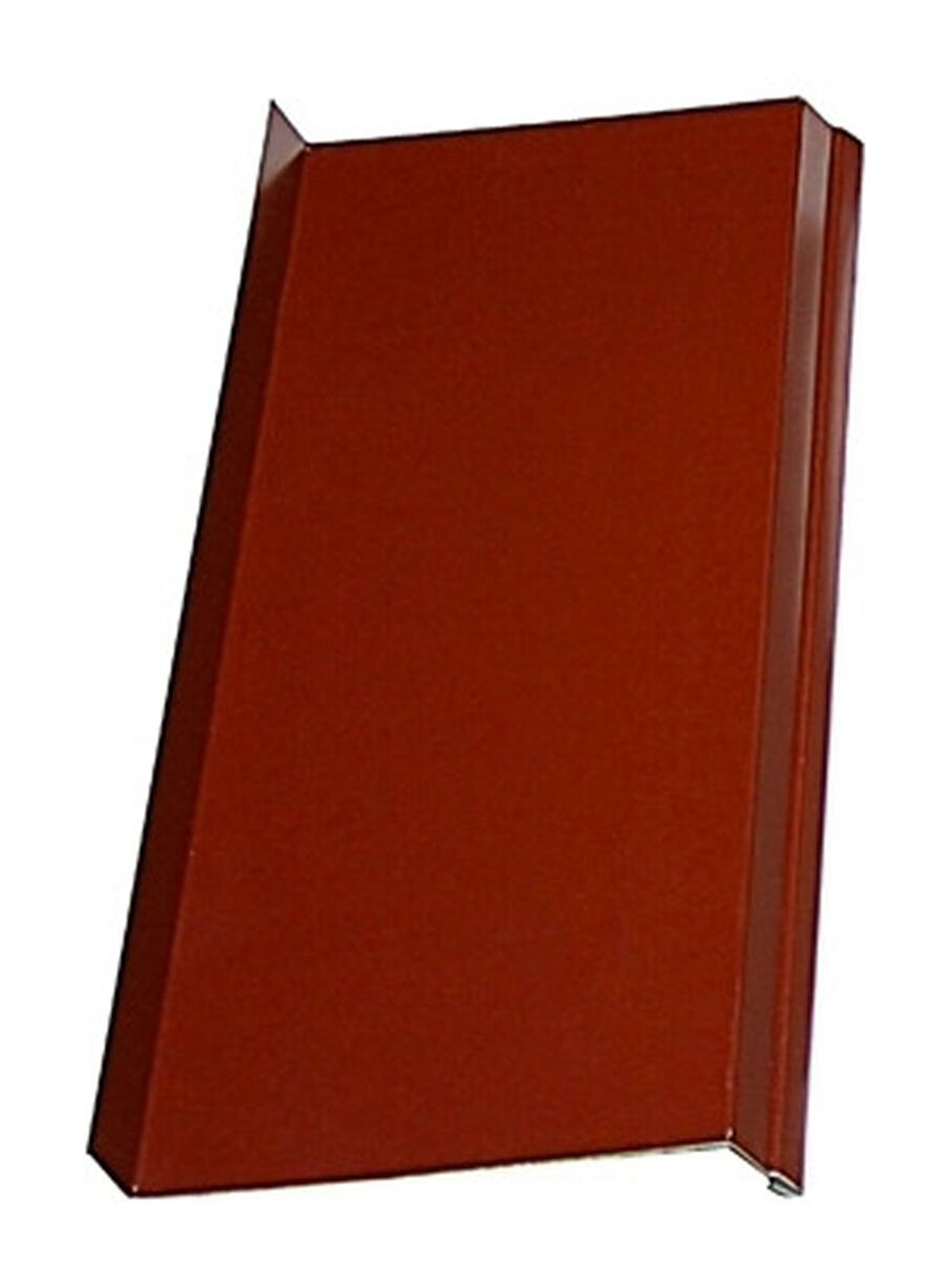 Изображение товара Отлив для окна красный Таврос стальной 100х2000 мм