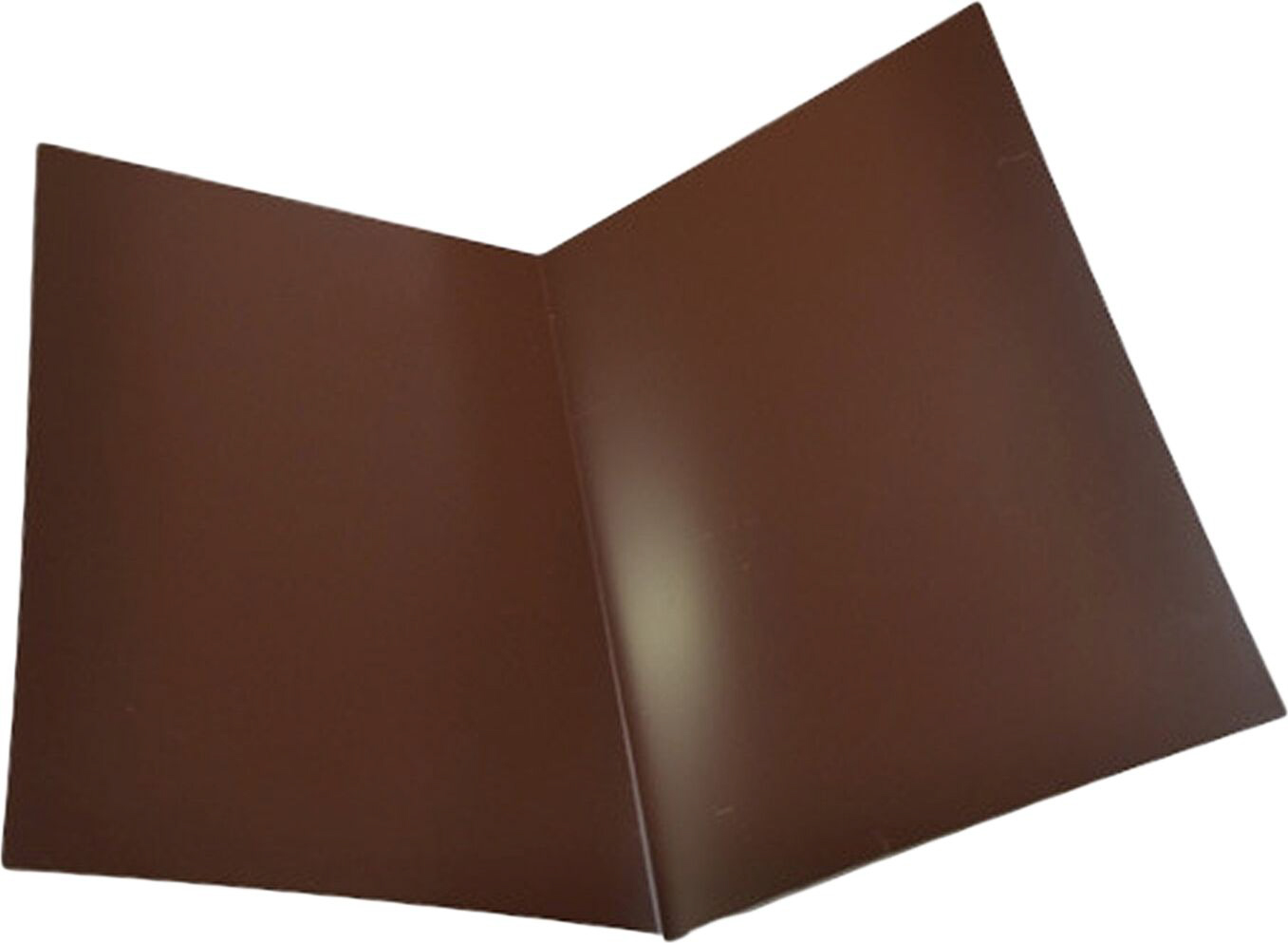 Изображение товара Ендова Таврос коричневый 200х20 см, оцинкованная сталь, монтаж легко и быстро