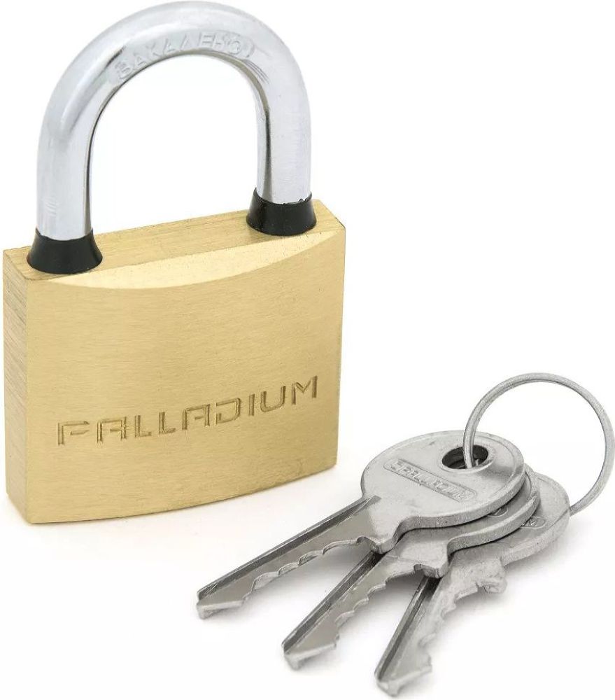 Изображение товара Замок навесной Palladium 301B-40 надежный металлический защитный замок