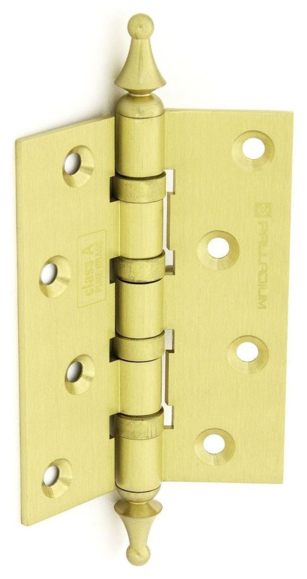 Изображение товара Дверная петля разъемная врезная Palladium N 500 А-4 100х75х2,5 мм латунь