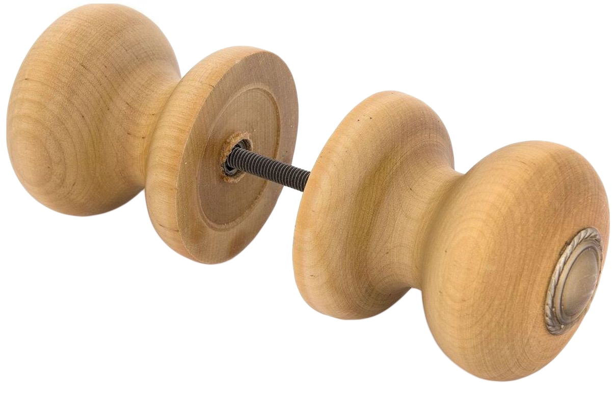 Изображение товара Дверная ручка для межкомнатной двери PALLADIUM БС 2-1 светло-коричневый