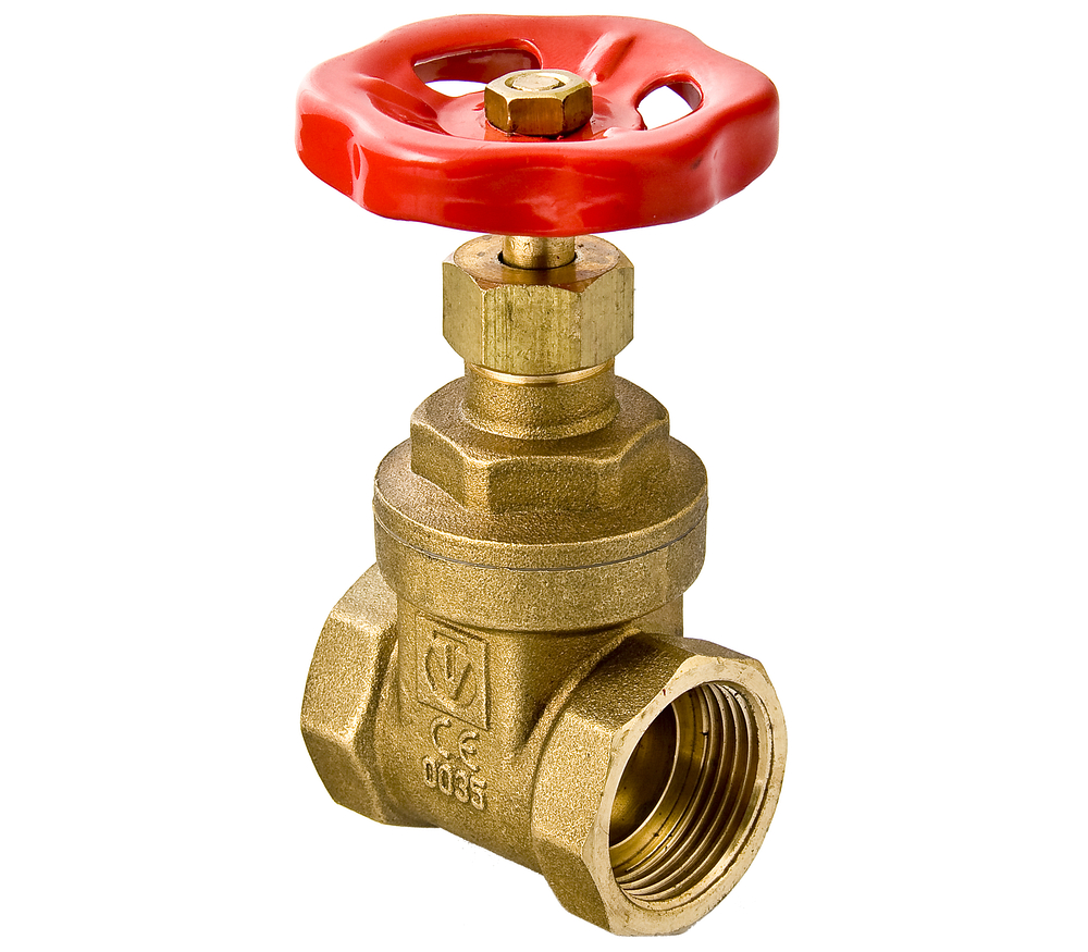 Изображение товара Клиновая латунная задвижка VALTEC 1/2" для воды и газа