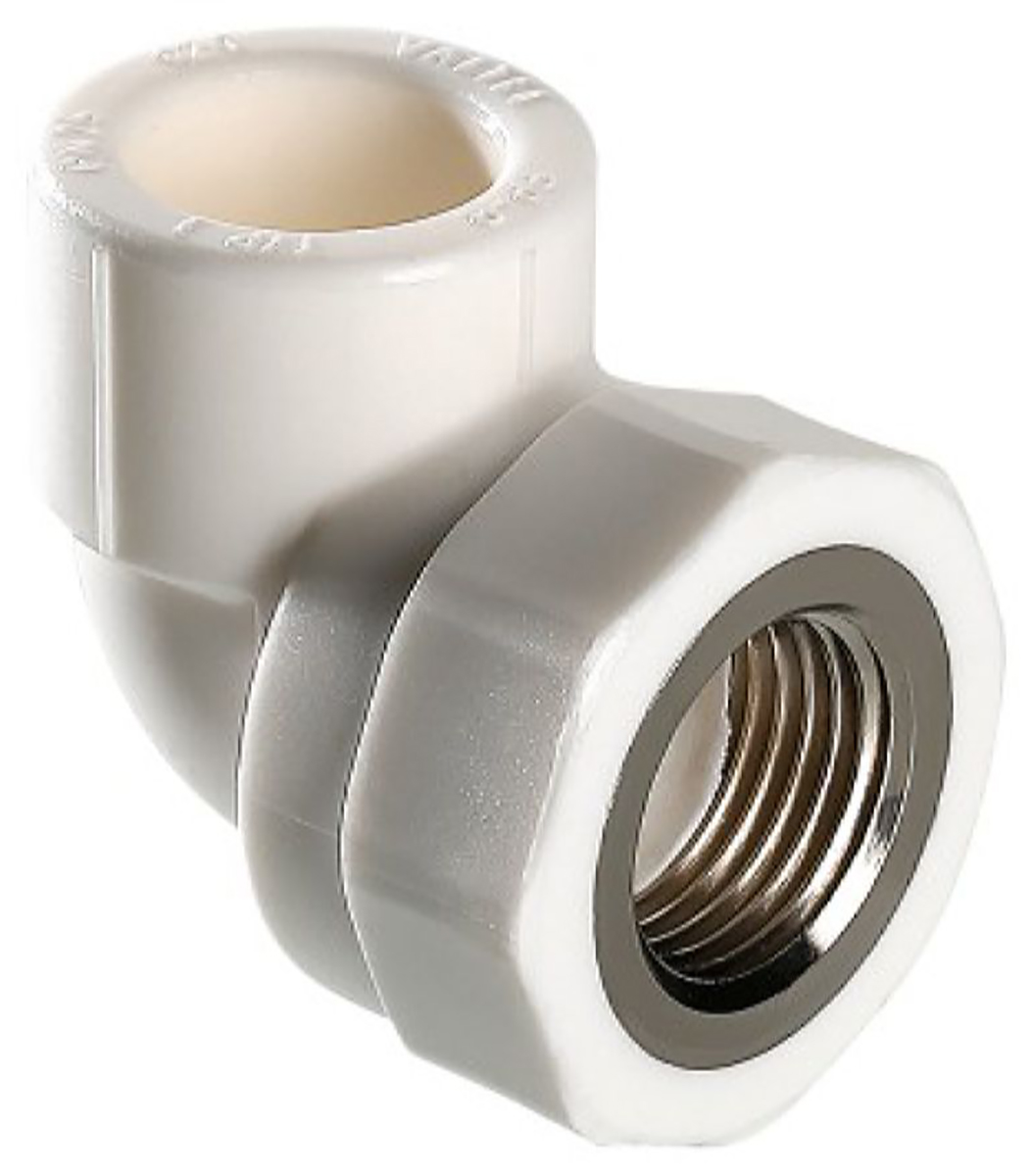 Изображение товара Угольник полипропиленовый VALTEC 3/4" х 25 мм