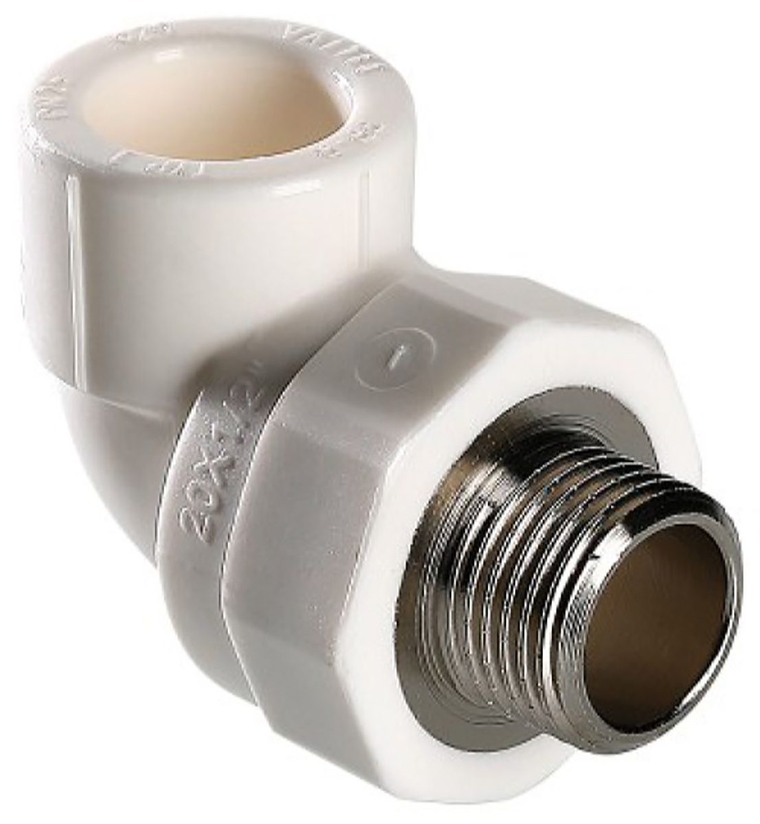 Изображение товара Угольник полипропиленовый VALTEC 1/2" х 20 мм