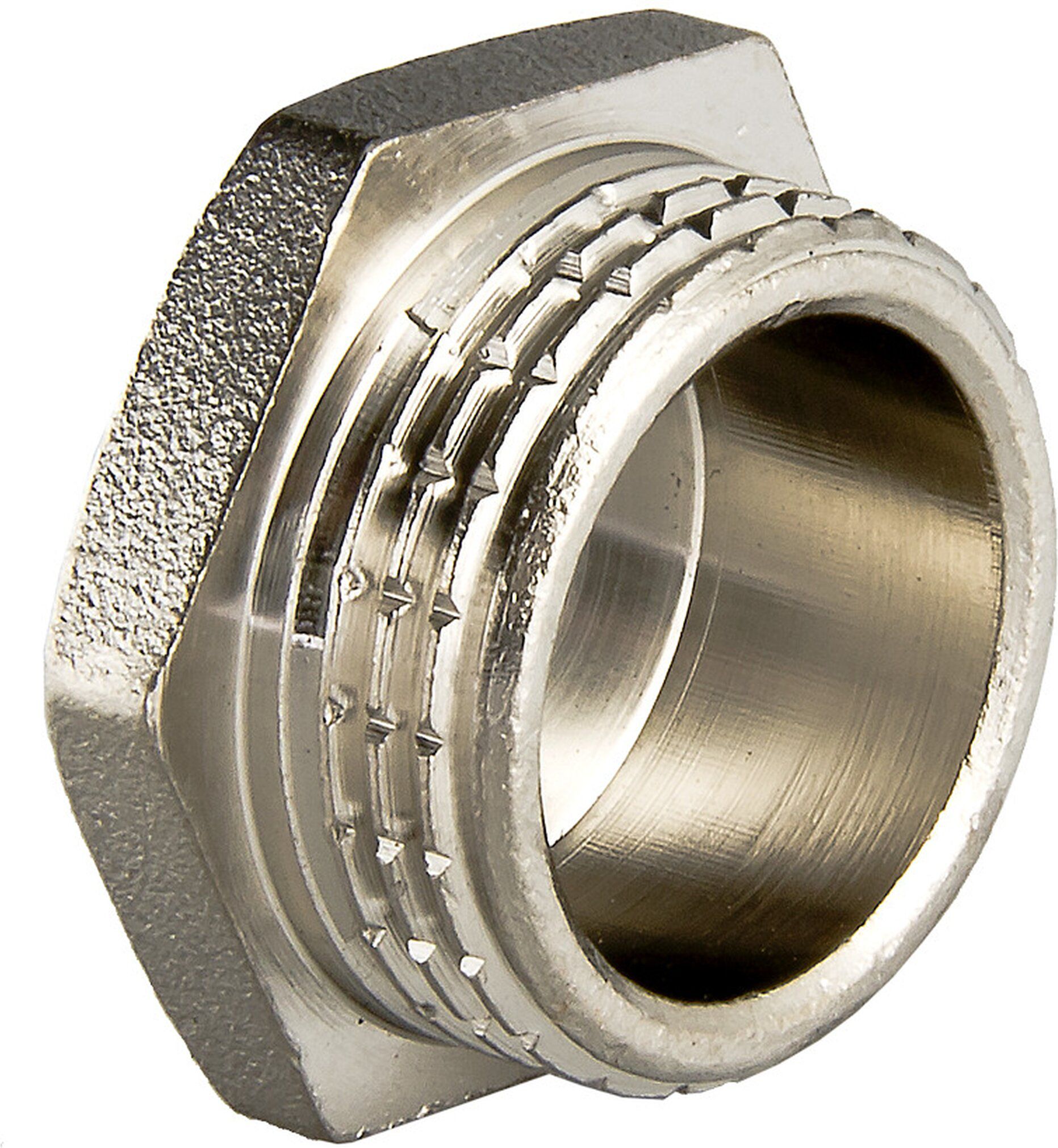Изображение товара Пробка латунь никелированная VALTEC 1/2" 