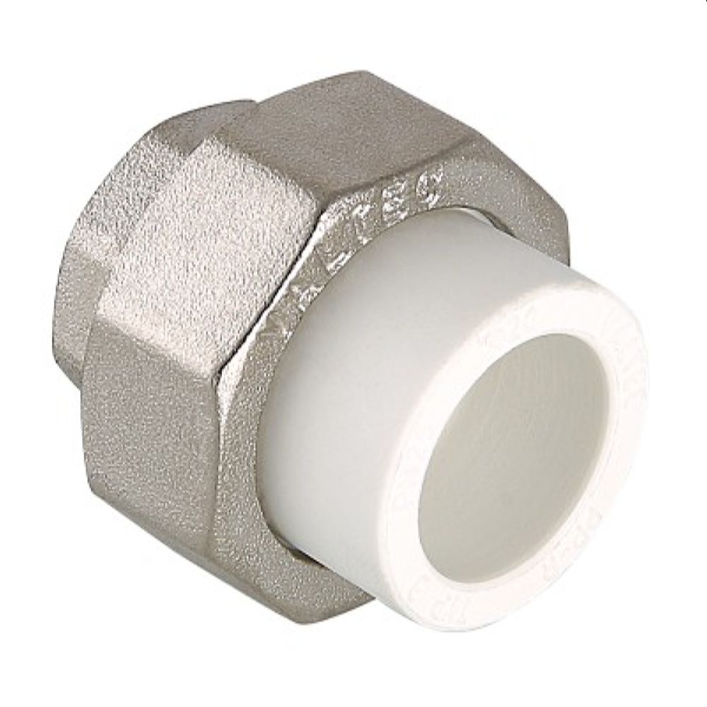 Изображение товара Муфта разъёмная полипропиленовая VALTEC 1/2" х 20 мм