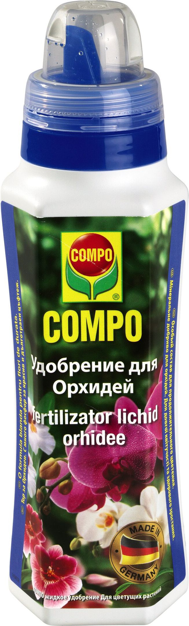 Изображение товара Удобрение COMPO для орхидей 500 мл жидкое комплексное удобрение