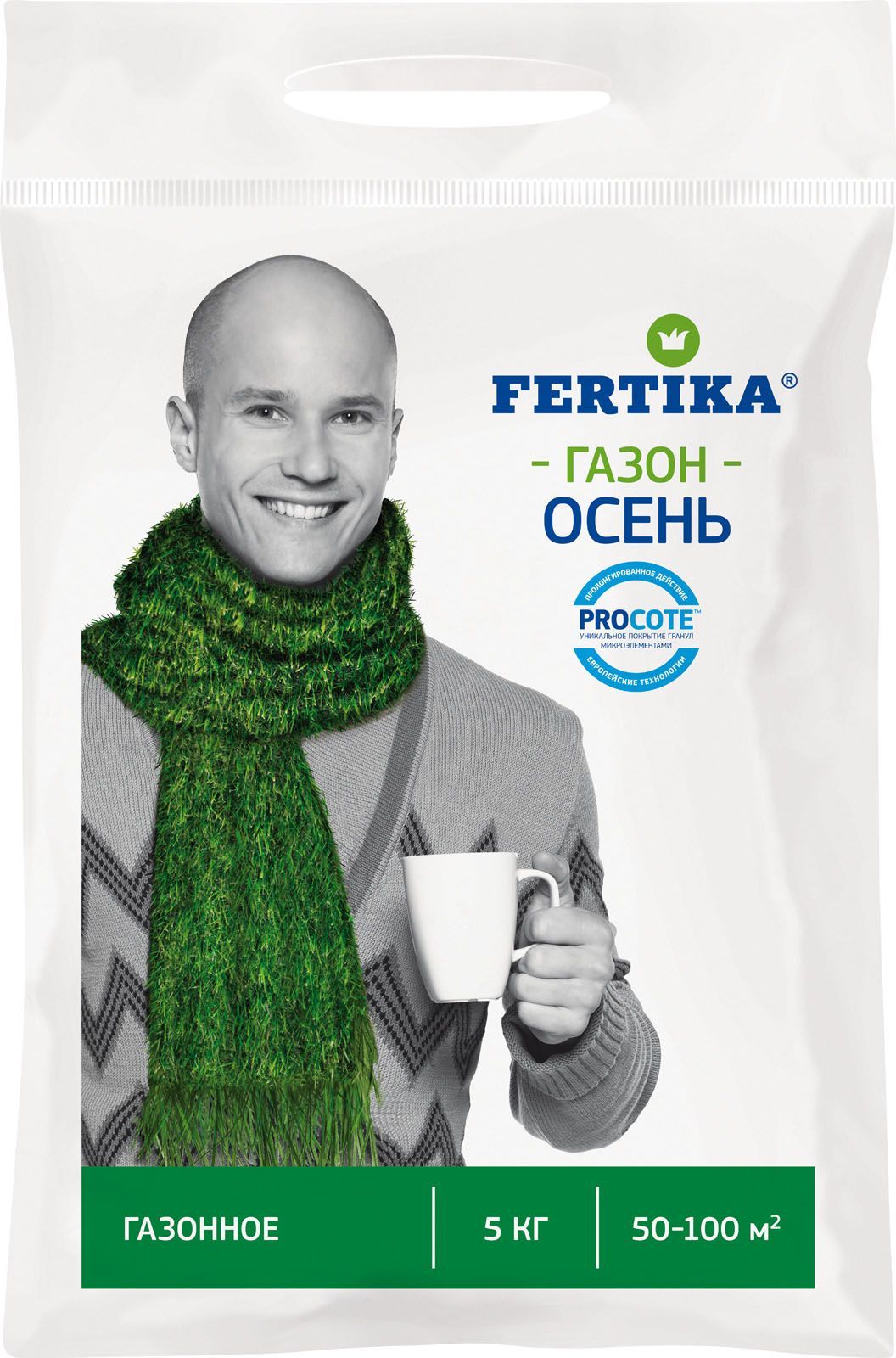 Изображение товара Комплексное удобрение FERTIKA Осень для газонов 5 кг для зимостойкого газона