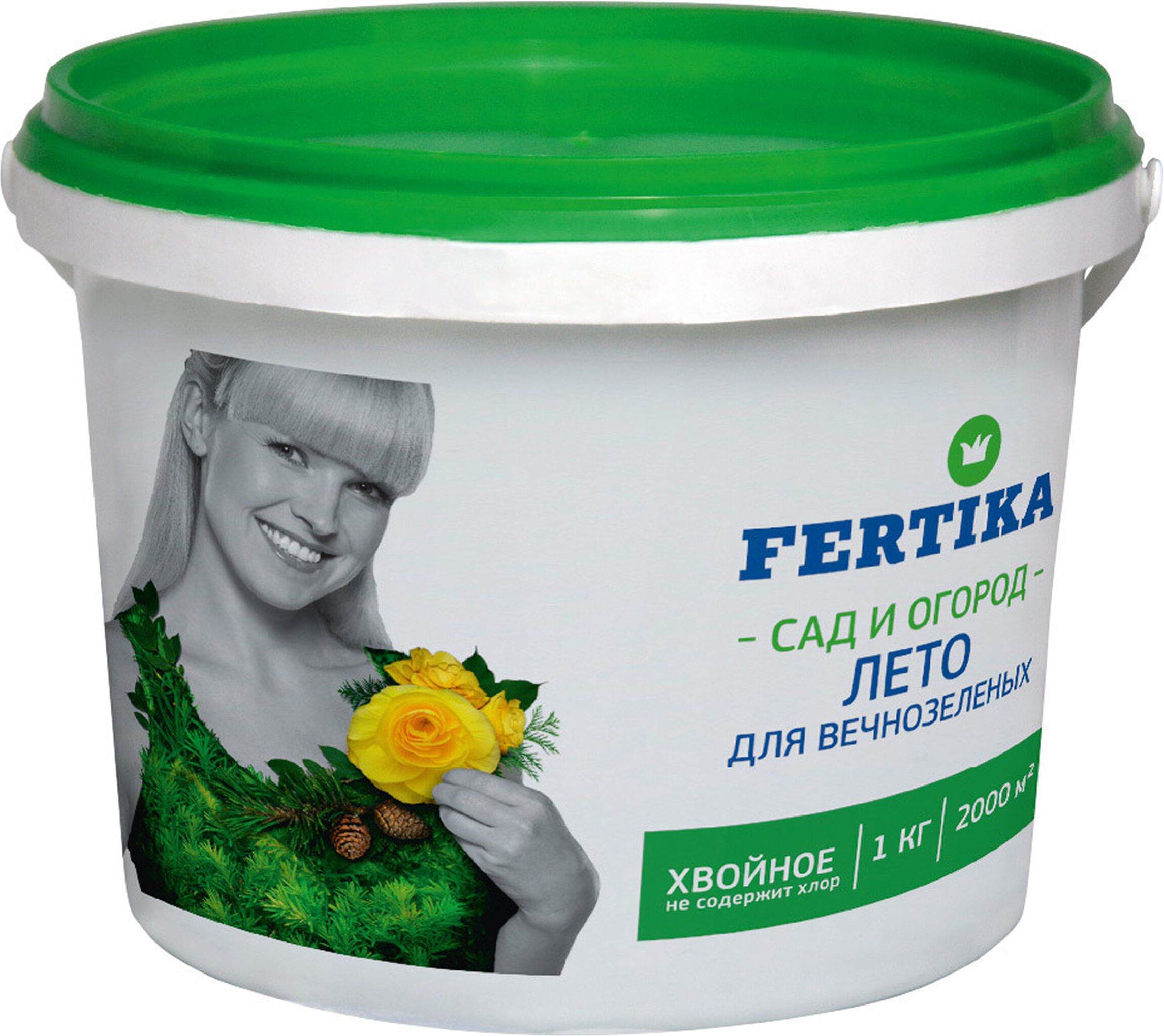 Изображение товара Комплексное водорастворимое удобрение FERTIKA для вечнозеленых растений 1 кг