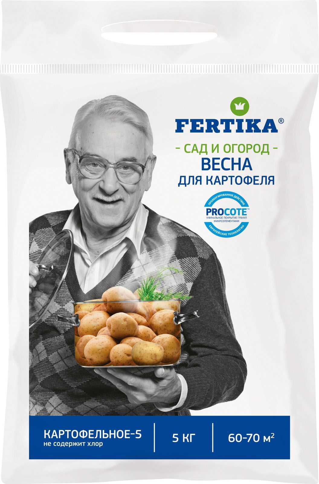 Изображение товара Удобрение FERTIKA Сад и огород Весна для картофеля 5 кг