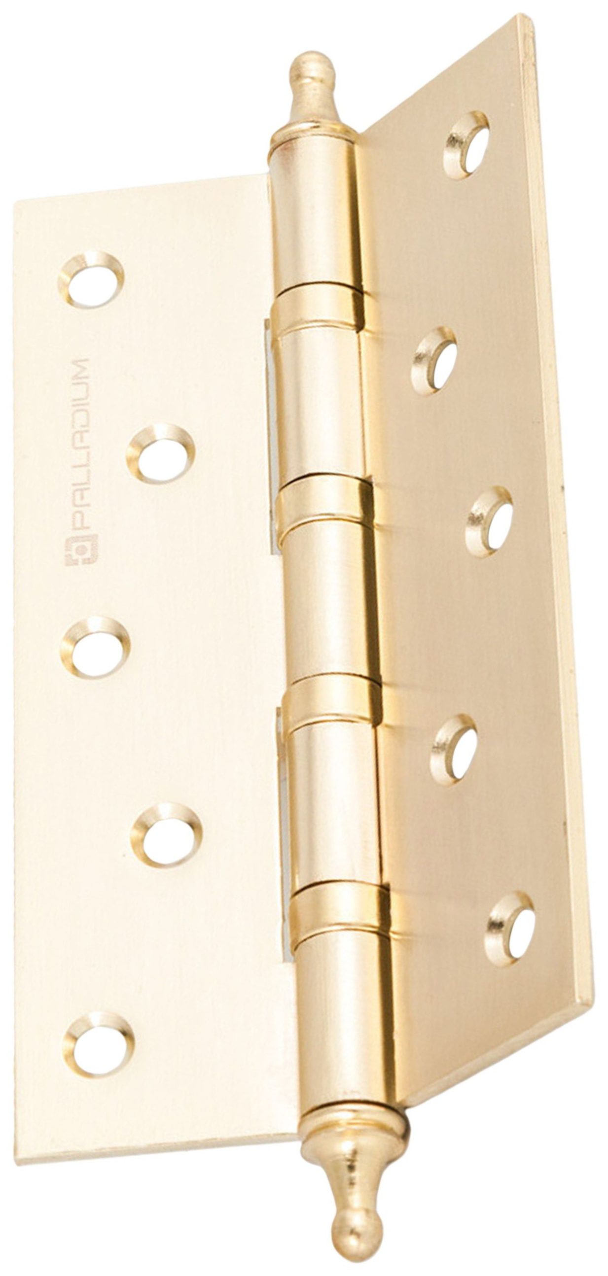 Изображение товара Дверная петля разъемная врезная Palladium N 500 A-S-5 SB 125х75х2,5 мм золото