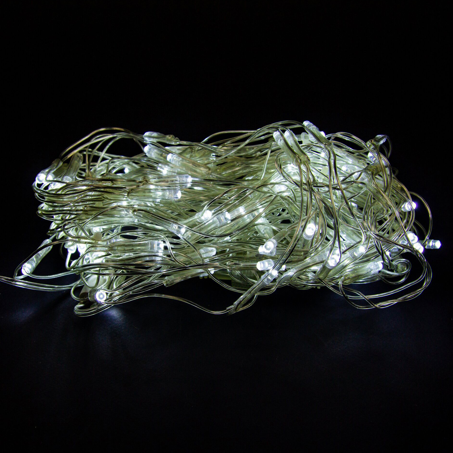 Изображение товара Гирлянда внешняя сетка SH LIGHTS 144 LED белый 1,5 м для улицы и indoors