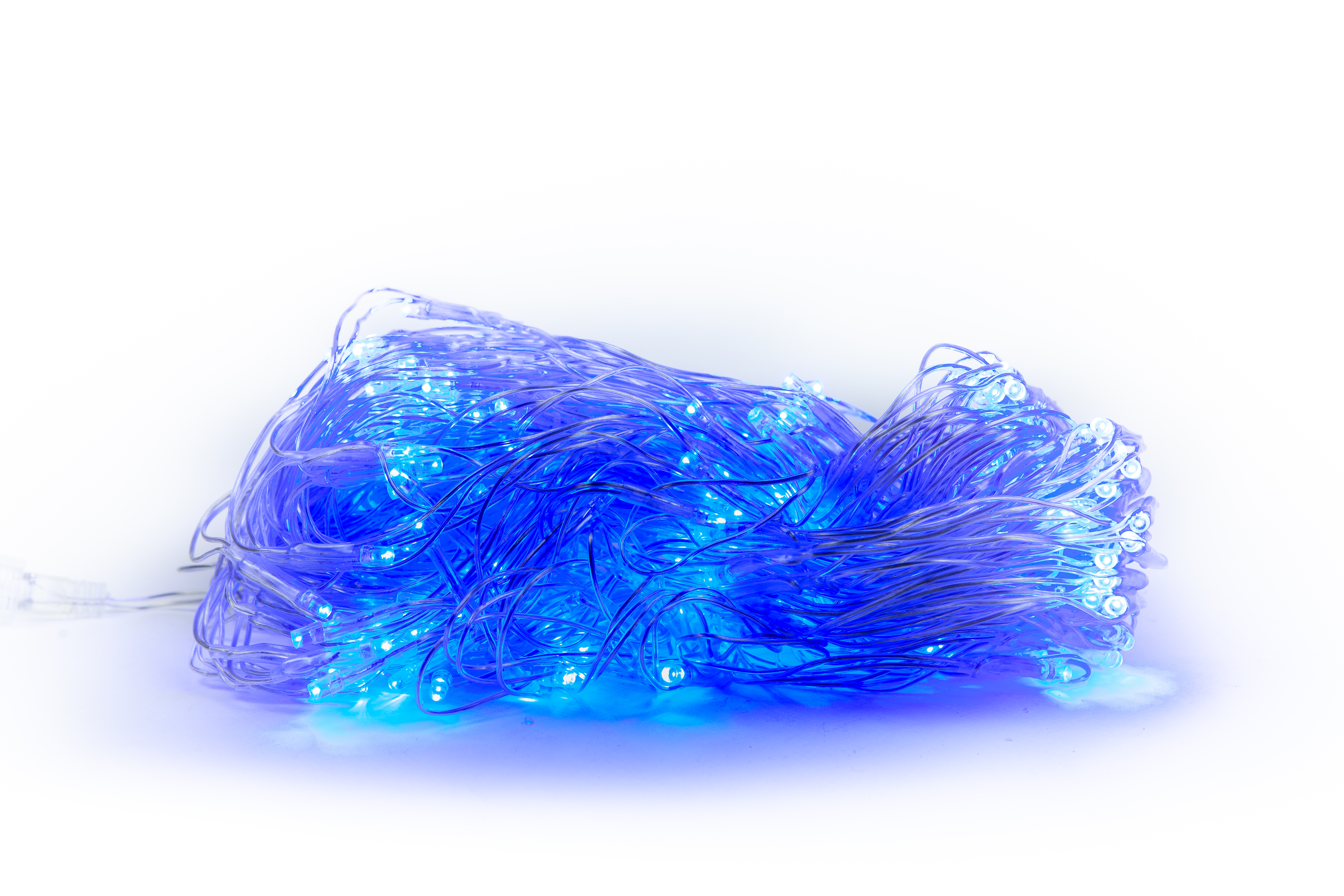 Изображение товара Электрогирлянда уличная Сетка 300 LED синяя 2х1.5 м