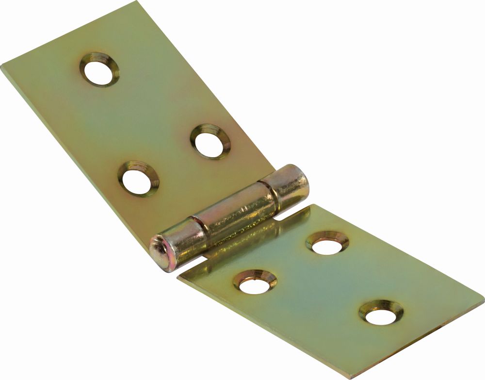 Изображение товара Дверная петля универсальная накладная LUX-TOOLS 80х28 оцинкованная сталь