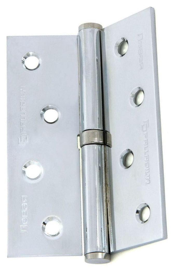 Изображение товара Дверная петля разъемная врезная Palladium N 613-S-4 PC L 100х75х2,5 мм хром