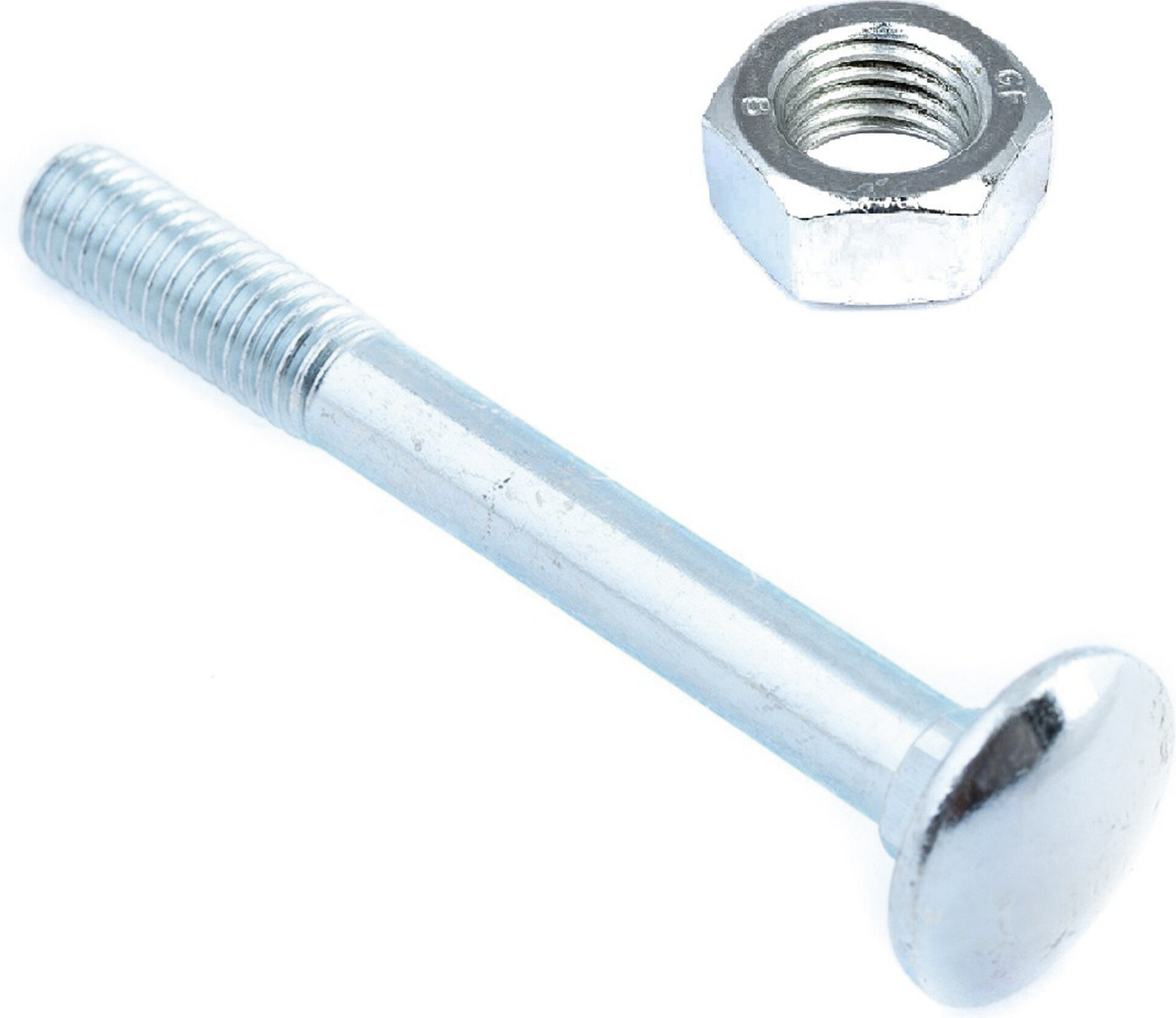 БолтDIN603ElementalM6х90сгайкой4шт