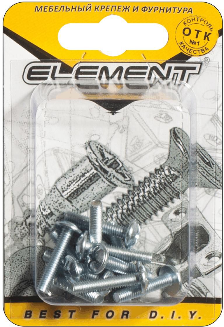 Изображение товара Винт DIN 967 М4х20 мм крестообразный для крепления ручек мебели 12 шт