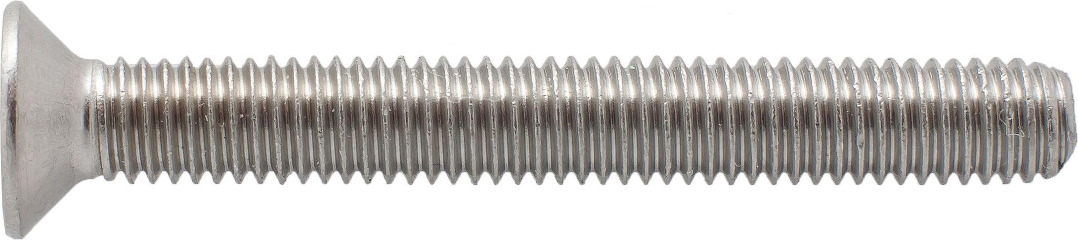 Изображение товара Винт DIN 965 ЕВРОПАРТНЕР М6х80 потайная голова, нержавеющая сталь 2 шт