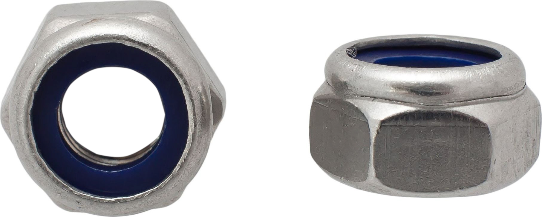 Изображение товара Гайка DIN 985 ЕВРОПАРТНЕР М8 самоконтрящаяся, нержавеющая сталь 6 шт