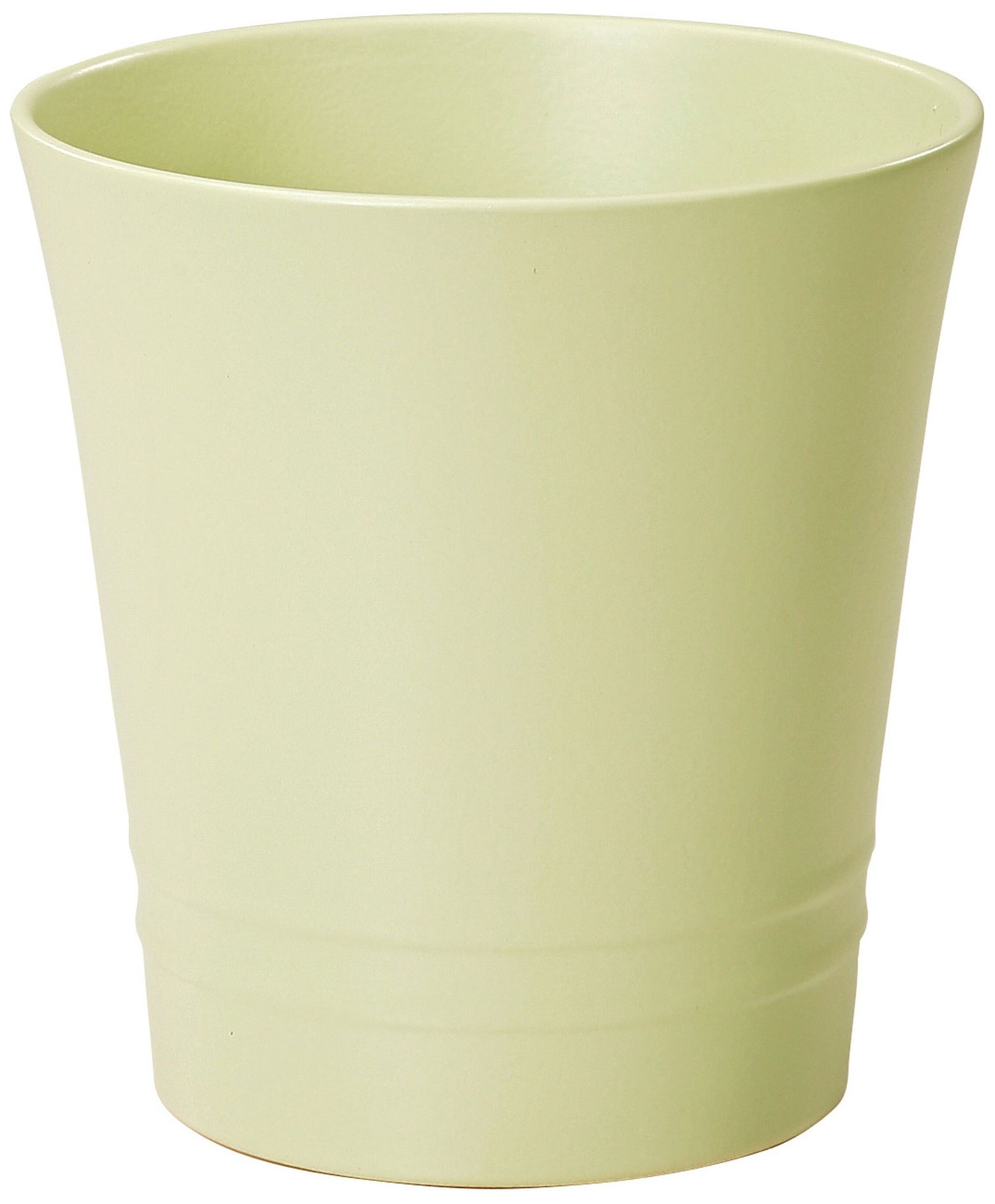 Изображение товара Керамическое кашпо Scheurich d14 см 1 л зеленое для растений