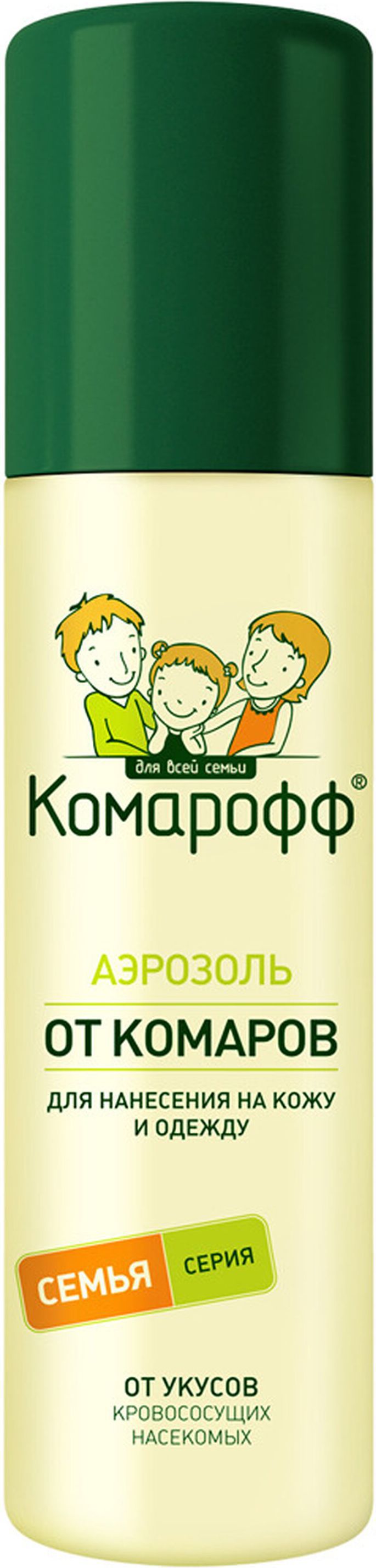 Изображение товара Лосьон-спрей Комарофф от клещей 125 мл