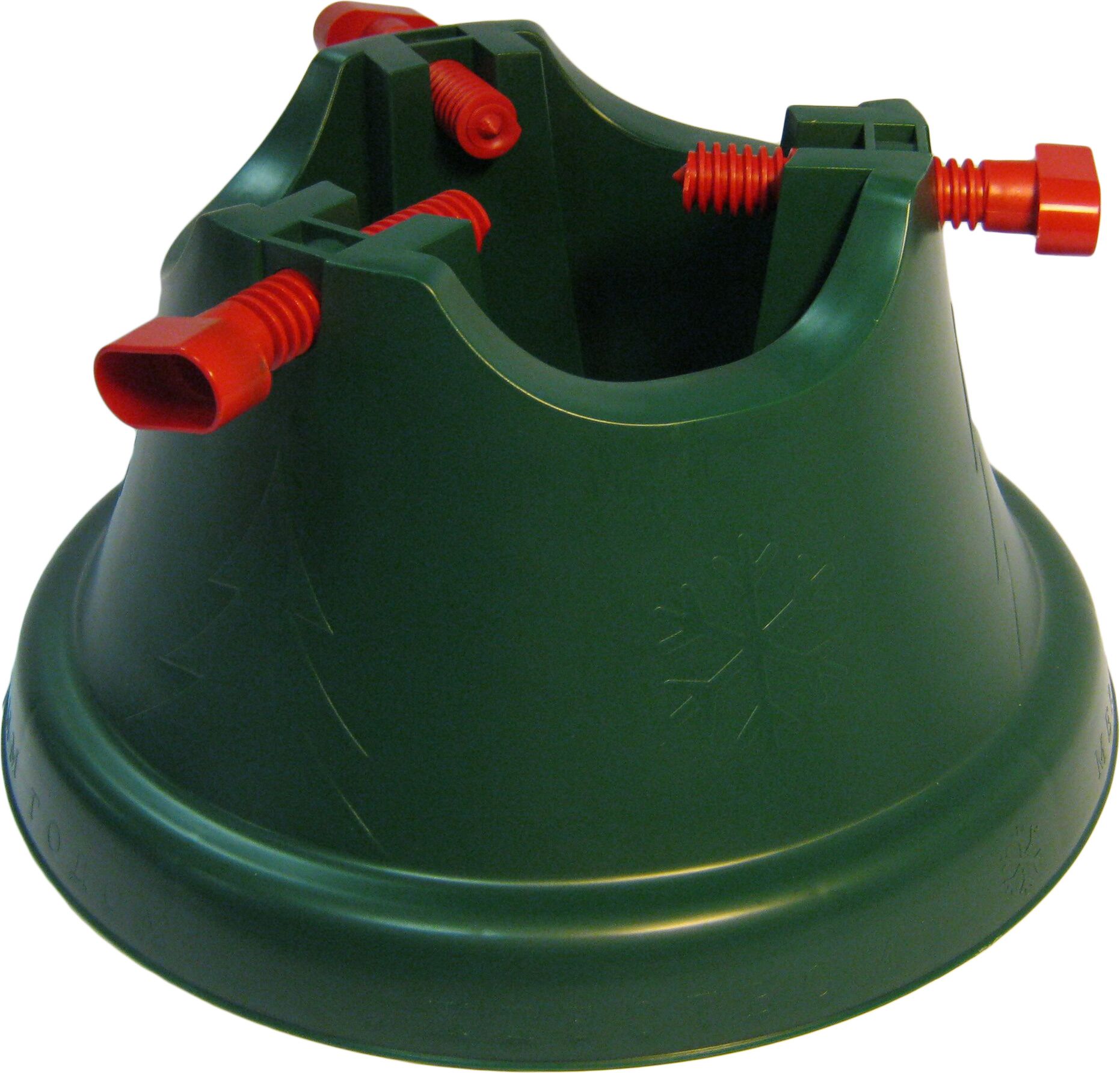 Изображение товара Подставка под елку пластиковая 200x390 мм устойчивое крепление для новогодней елки