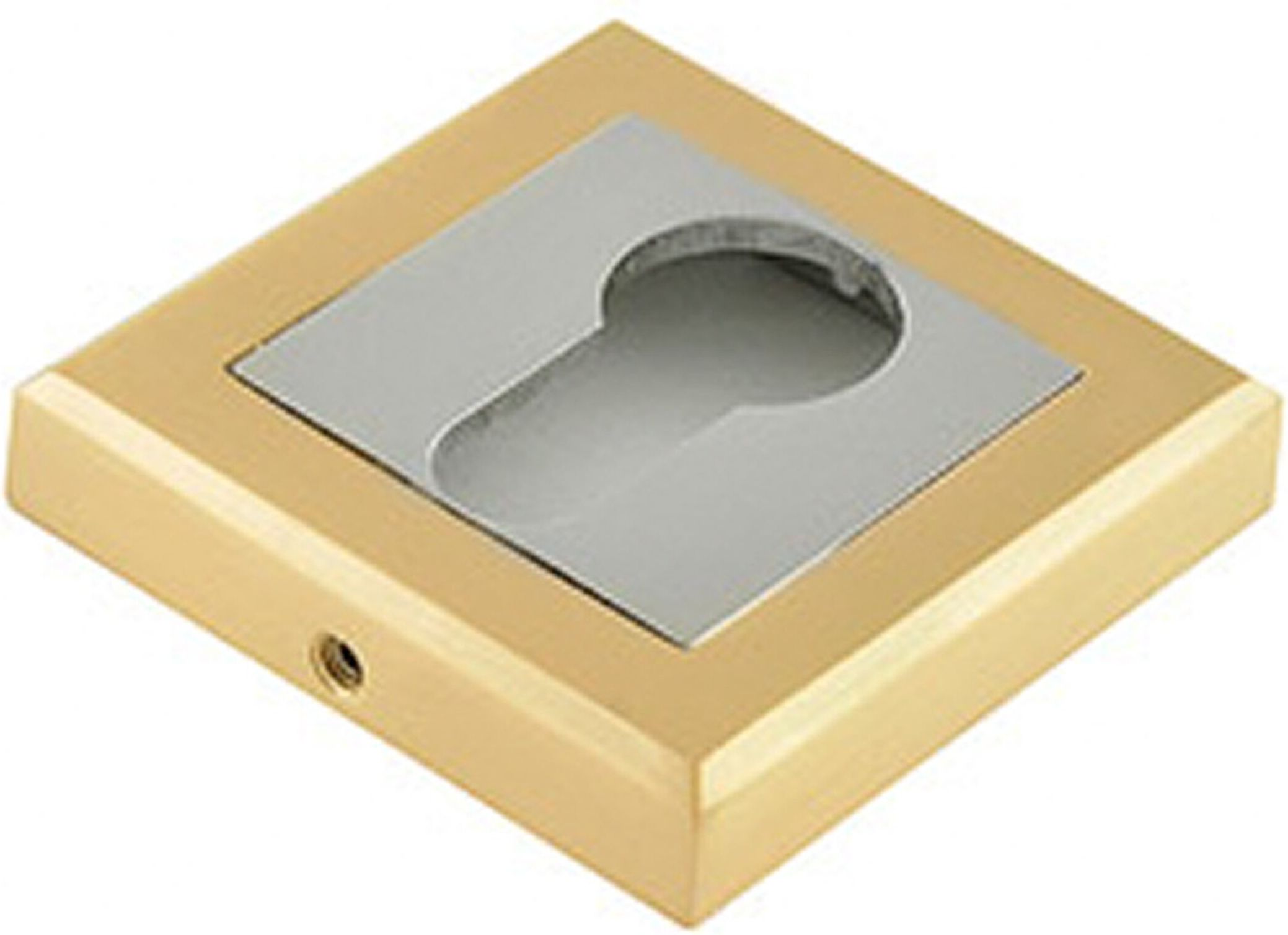 Изображение товара Накладка на замок Palladium CS ET SG/CP золото хром для цилиндровых замков