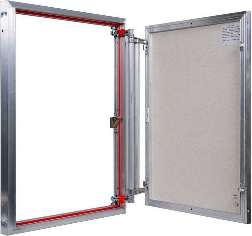 Изображение товара Люк ревизионный 600х900 мм под плитку алюминиевый Практика