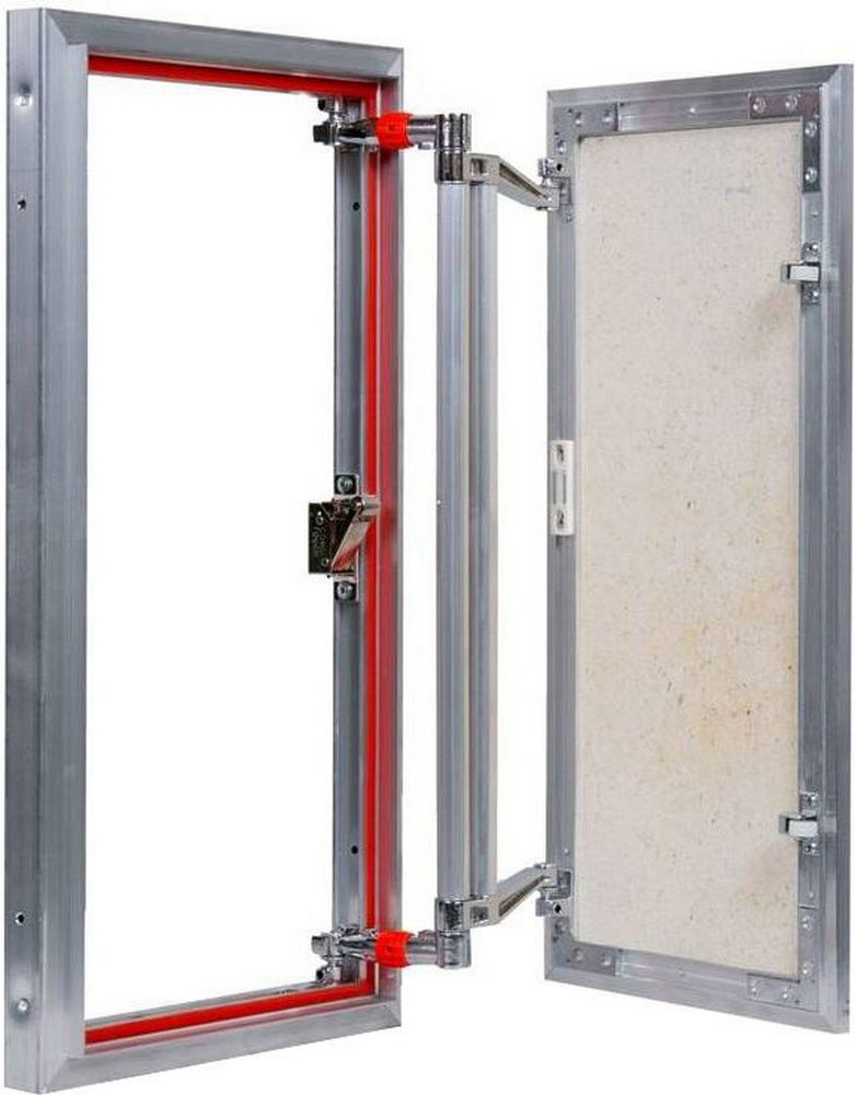 Изображение товара Люк ревизионный 300х600 мм под плитку алюминиевый Практика