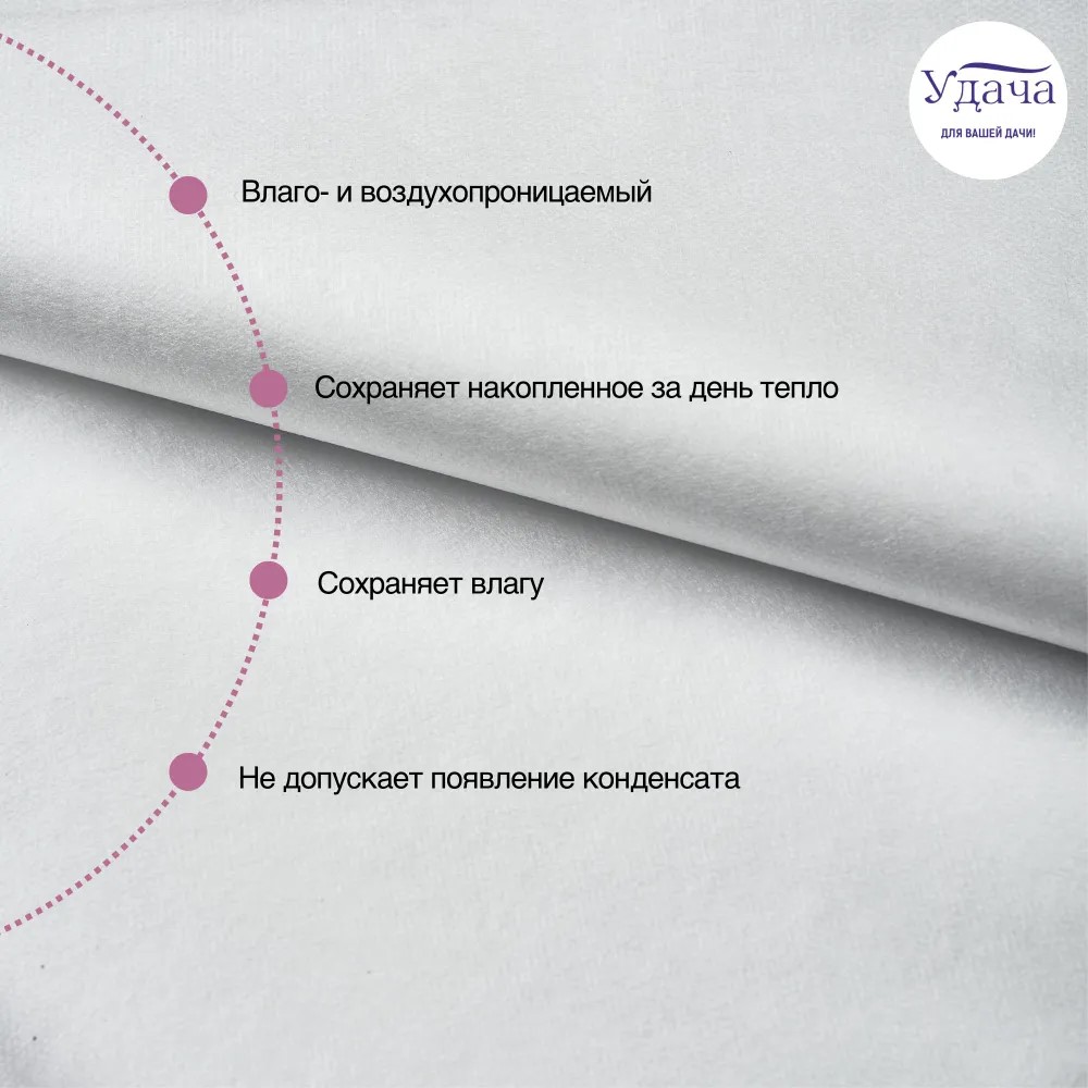 Изображение товара Укрывной материал Удача 40 г/кв. м 3,2х10 м