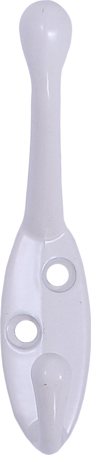 Изображение товара Крючок мебельный Larvij LK0401WH двойной белый